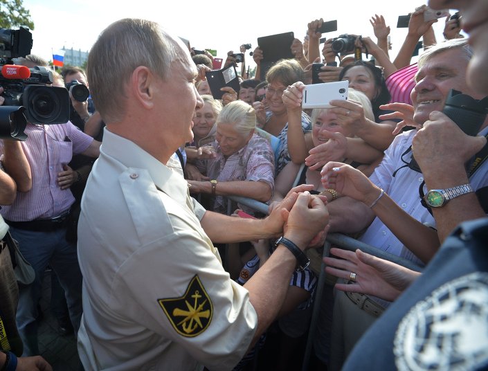 زيارة الرئيس الروسي فلاديمير بوتين إلى القرم